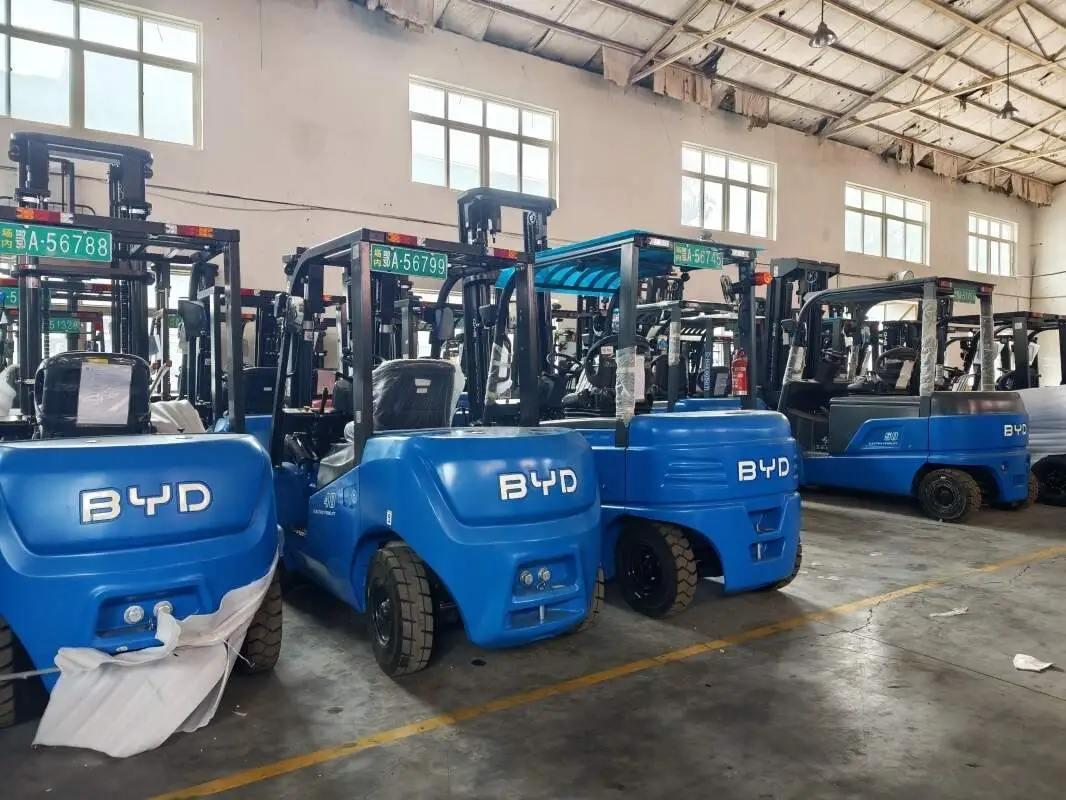 BYD-Gabelstapler in der Lebensmittel- und Getränkeindustrie Anwendungsfall: Lith