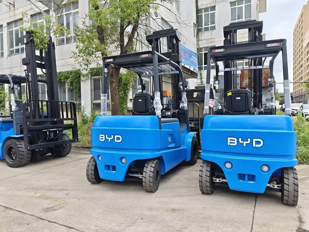 BYD-Gabelstapler für die Lebensmittel- und Getränkeindustrie: Anpassung an die A