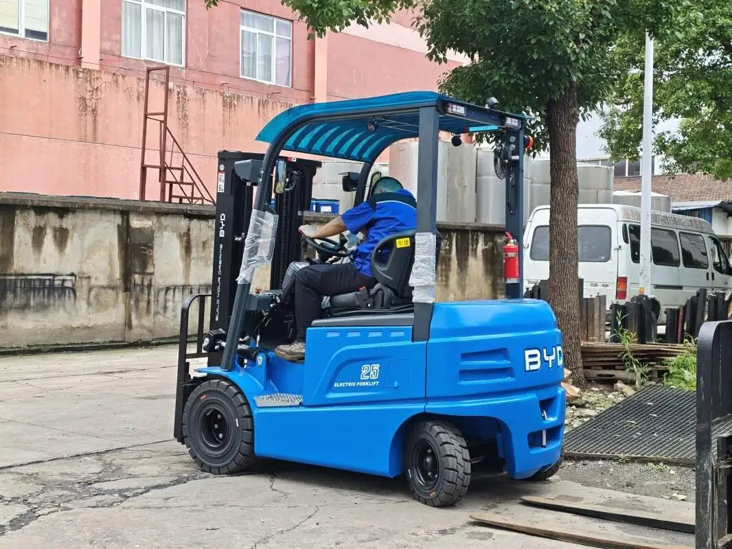 BYD-Gabelstapler-Leasing-Branchenlösung: Lithium-Batterie-Matrix für alle Modell