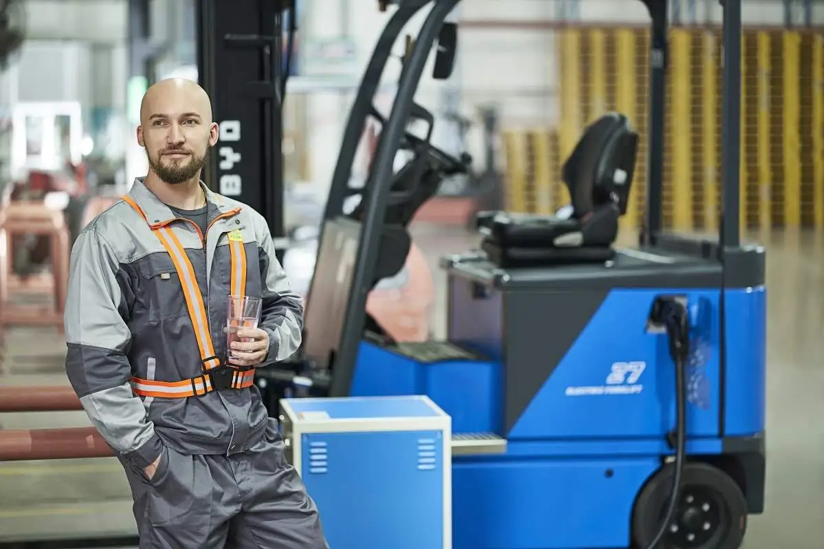 Lithium-Batterie Gabelstapler Batterie Verlust Erkennung und Ersatz Beurteilung Standard(Figur1)