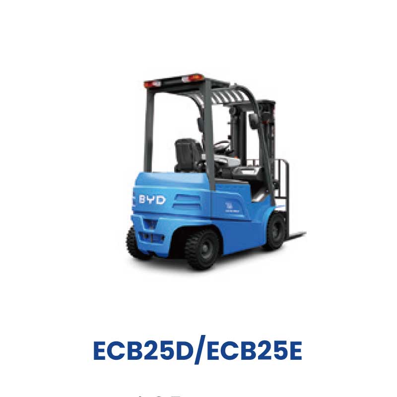 ECB25D / ECB25E Elektro-Gabelstapler mit 2,5-Tonnen-Lithium-