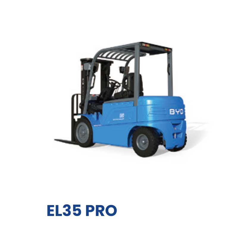 EL35 PRO 3,5 Tonnen BYD Lithium-Batterie Elektro-Gabelstaple