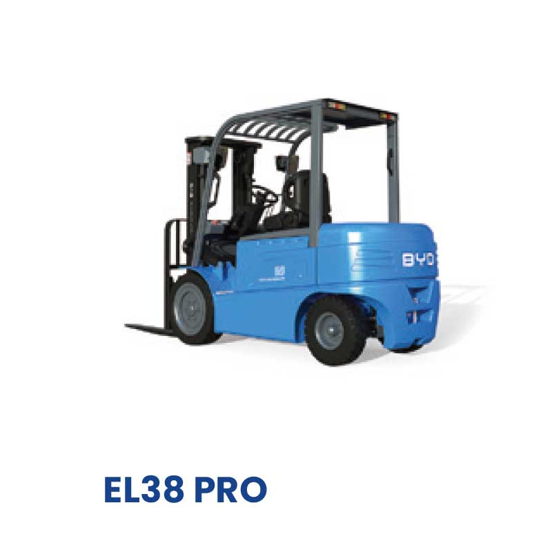 EL38 PRO 3,8 Tonnen BYD Lithium-Batterie Elektro-Gabelstaple