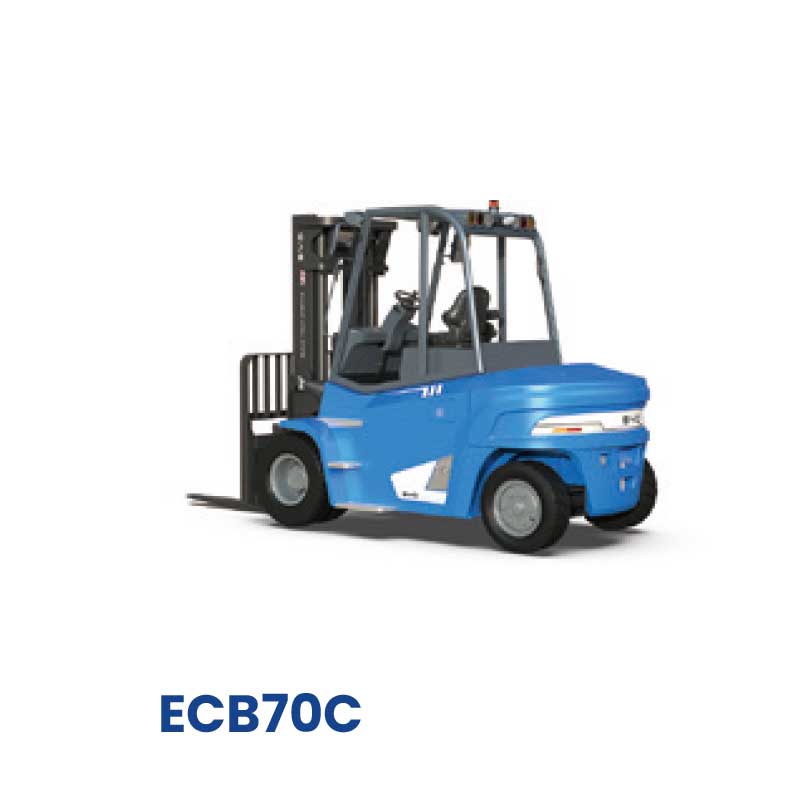 ECB70C 7-Tonnen-BYD-Lithium-Batterie-Elektro-Gabelstapler