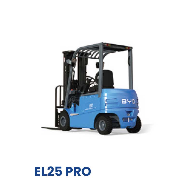 EL25 PRO 2,5 Tonnen BYD Lithium-Batterie Elektro-Gabelstaple