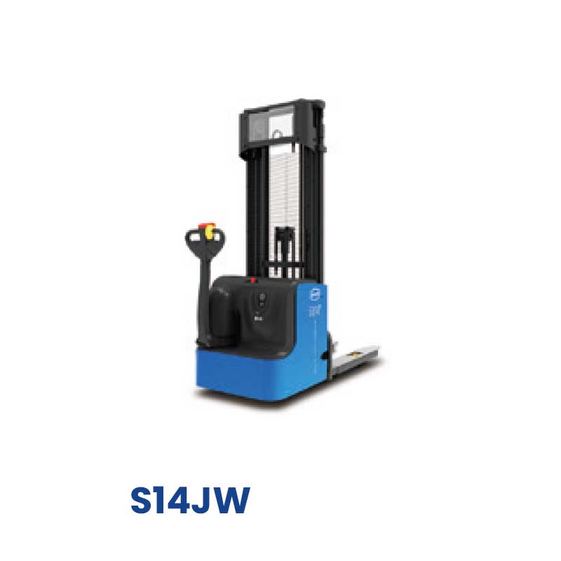 S14JW 1,4 Tonnen BYD wandelnder Lithium-Batteriestapler
